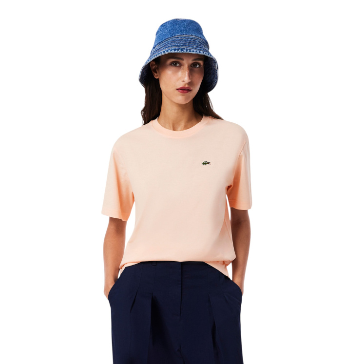 Женская футболка Lacoste TEXTILE