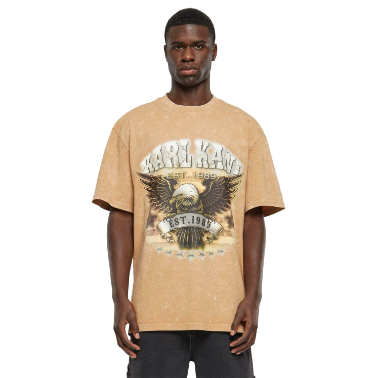 Мужская футболка Karl Kani SMALL SIGNATURE WASHED EAGLE TEE