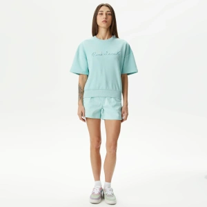 Женские Женские короткие однотонные шорты Lacoste