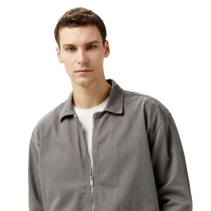 Мужская рубашка UNITED 4 WASHED DENIM ZIP JACKET