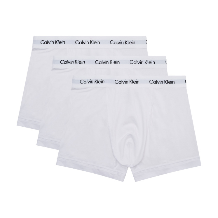 Мужское нижнее белье Calvin Klein 3 Pack Trunks  Cotton Stretch