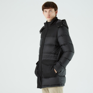 Мужская Мужская двусторонняя стеганая куртка Lacoste свободного кроя с подкладкой