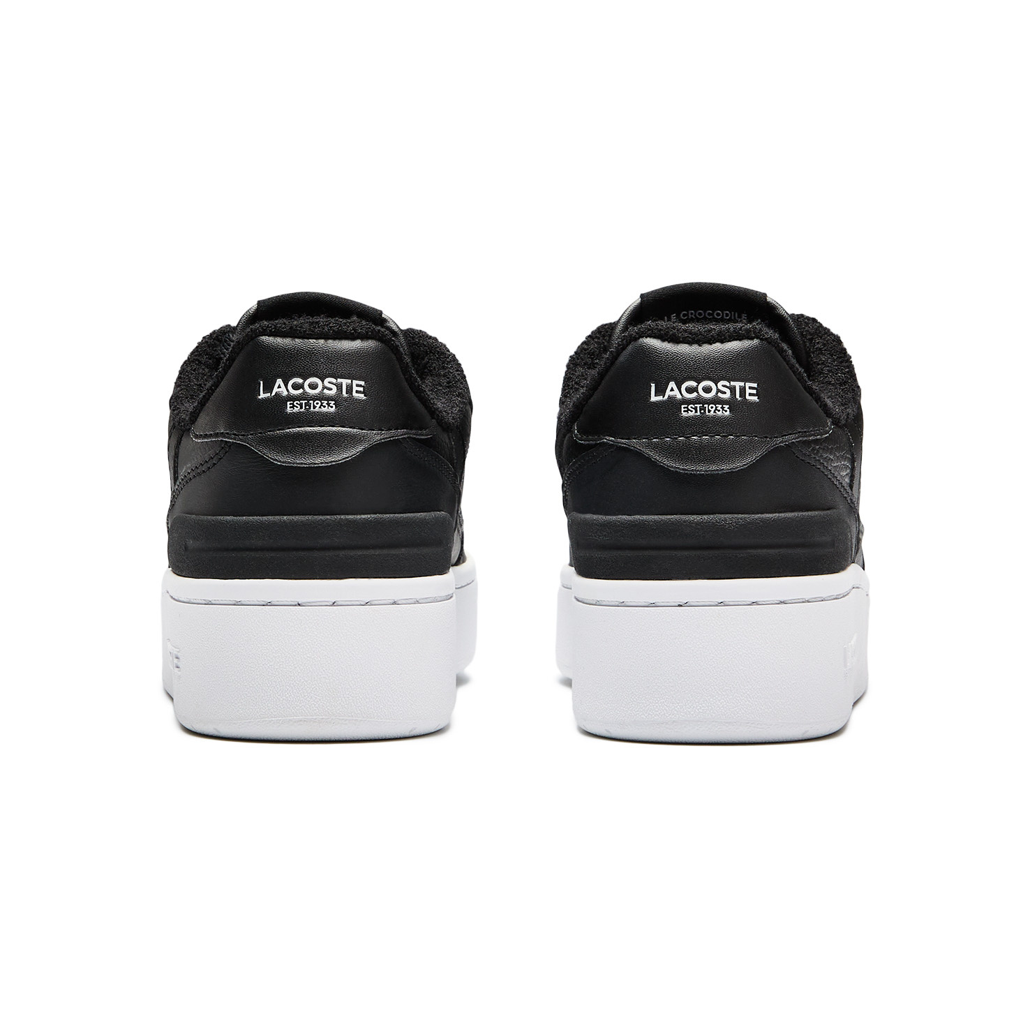 Женские кеды Lacoste T-CLIP PLAT 224 1 SFA, цвет – черный купить в