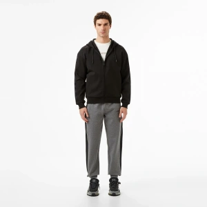 Мужские хлопковые спортивные брюки Lacoste свободного кроя