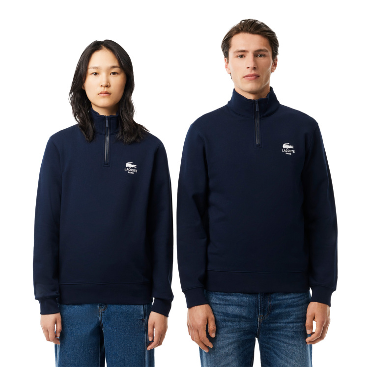 Lacoste Толстовка на молнии с высоким воротом