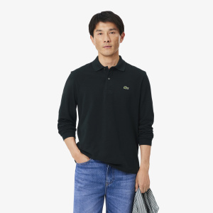 Мужское Оригинальная мужская рубашка-поло Lacoste L.12.12 с длинным рукавом