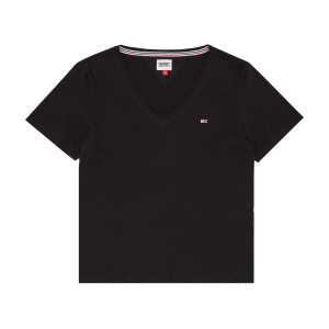 Женская футболка Tommy Jeans TJW SLIM SOFT V NECK