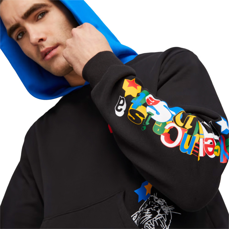 Мужская толстовка TRASH TALK Hoodie 1 PUMA Black