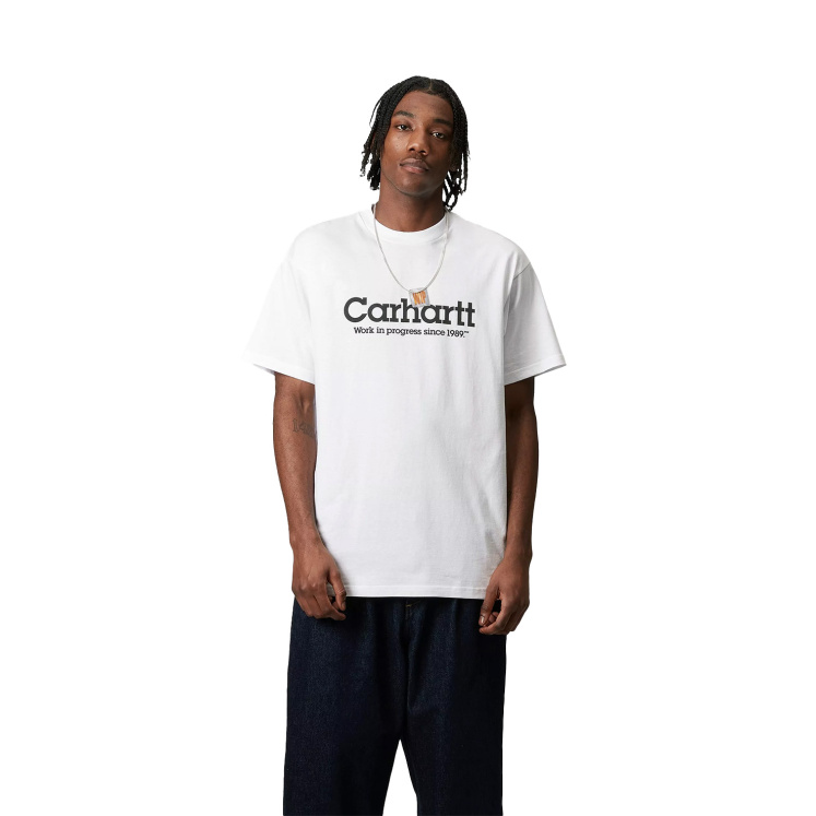 Мужская футболка Carhartt WIP S/S Label Script T-SHIRT