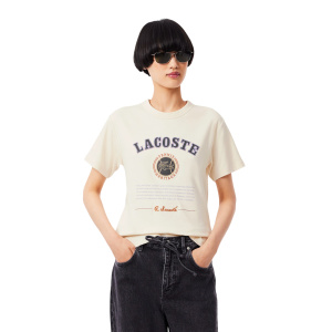 Женская футболка Lacoste TEESHIRT SS