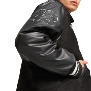 Мужская куртка PUMA TEAM Varsity Jacket PUMA Black