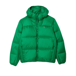 Мужская куртка Lacoste Влагоотталкивающий и ветроустойчивый пуховик с капюшоном