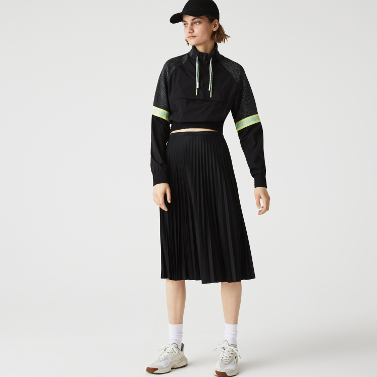 Женская Женская плиссированная юбка Lacoste
