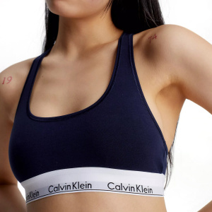 Женское нижнее белье Calvin Klein Bralette And Thong Set  Modern Cotton