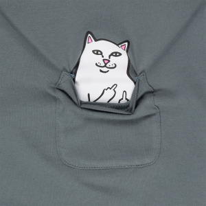 Женская футболка RIPNDIP LORD NERMAL CROPPED BABY POCKET TEE