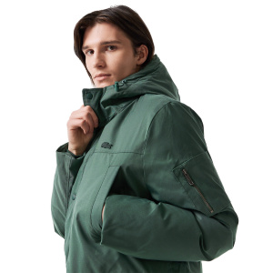 Мужская куртка Lacoste Утеплённая парка с капюшоном