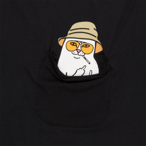 Мужская футболка RIPNDIP Nermal S Thompson Pocket Tee