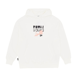 Женская толстовка PUMA Downtown Oversized Graphic Hoodie TR