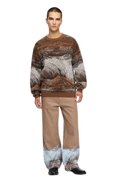 Мужской свитер Les Benjamins KNITWEAR 101