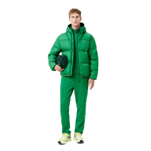 Мужская куртка Lacoste Влагоотталкивающий и ветроустойчивый пуховик с капюшоном