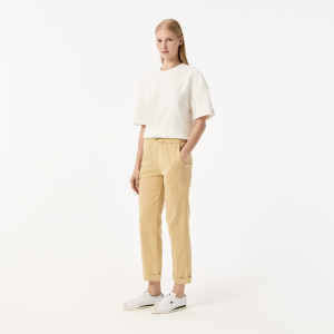 Женские Женские брюки Lacoste стандартного кроя с регулируемым поясом
