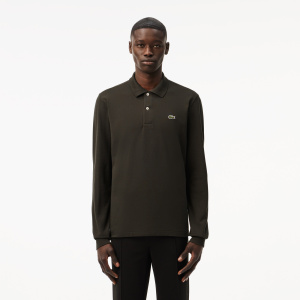 Мужское Мужское поло Lacoste L.13.12 классического кроя с длинным рукавом