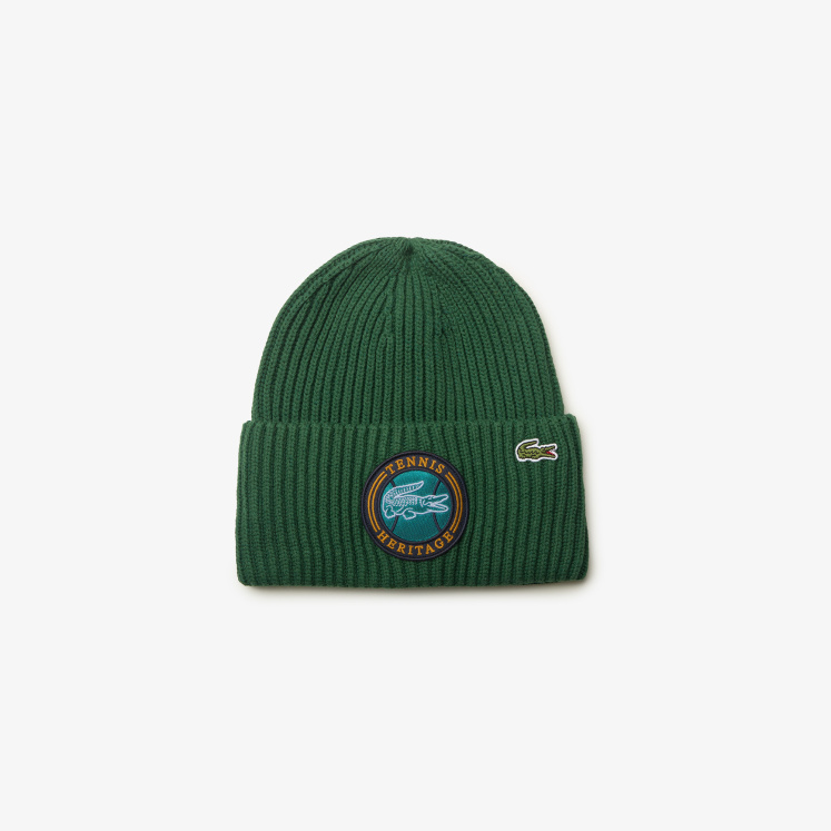 Вязаная шапка Lacoste