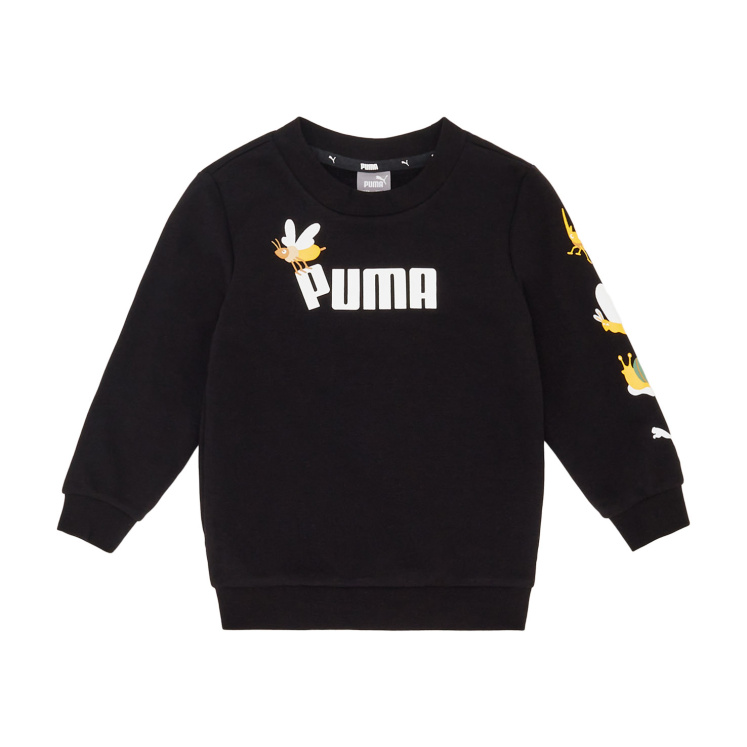Детская толстовка SMALL WORLD Crew TR Puma Black