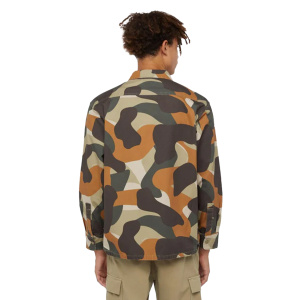 Мужская рубашка Dickies CAMO CANVAS WORK SHIRT