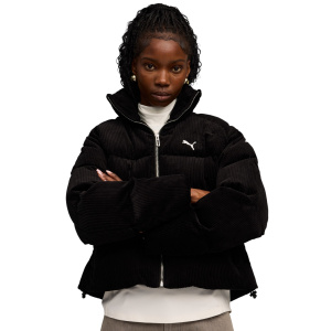 Женская куртка PUMA WARDROBE ESS Corduroy Puffer Jacket