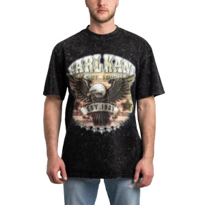 Мужская футболка Karl Kani SMALL SIGNATURE WASHED EAGLE TEE
