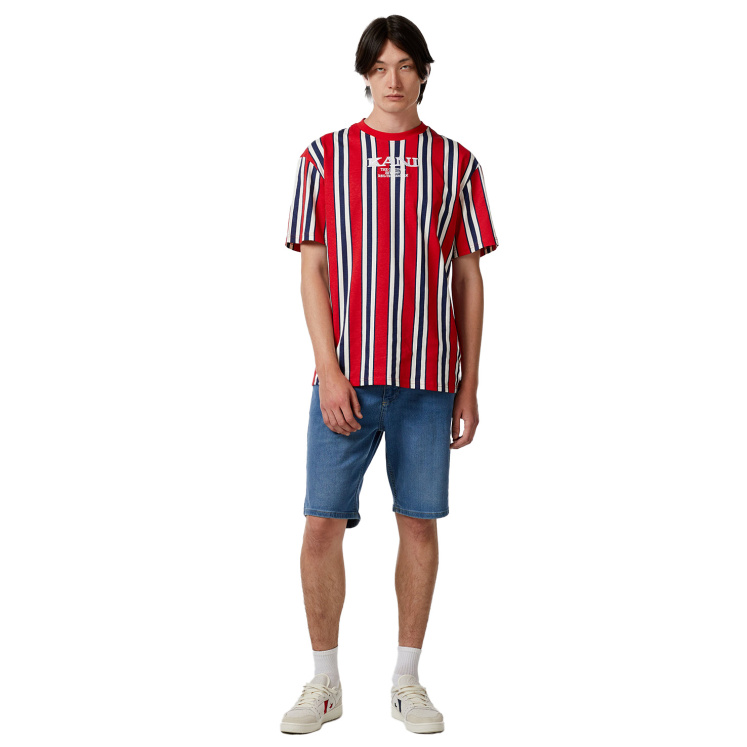 Мужская футболка Karl Kani RETRO STRIPED TEE