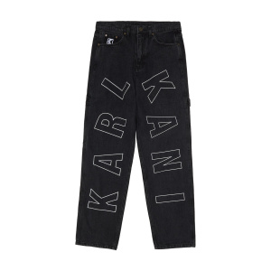 Мужские джинсы Karl Kani KK Og Baggy Workwear Logo Print Denim