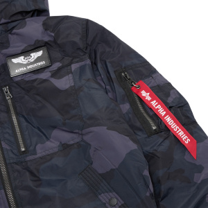 Мужская куртка Alpha Industries HOODED RIB FLIGHT JACKET