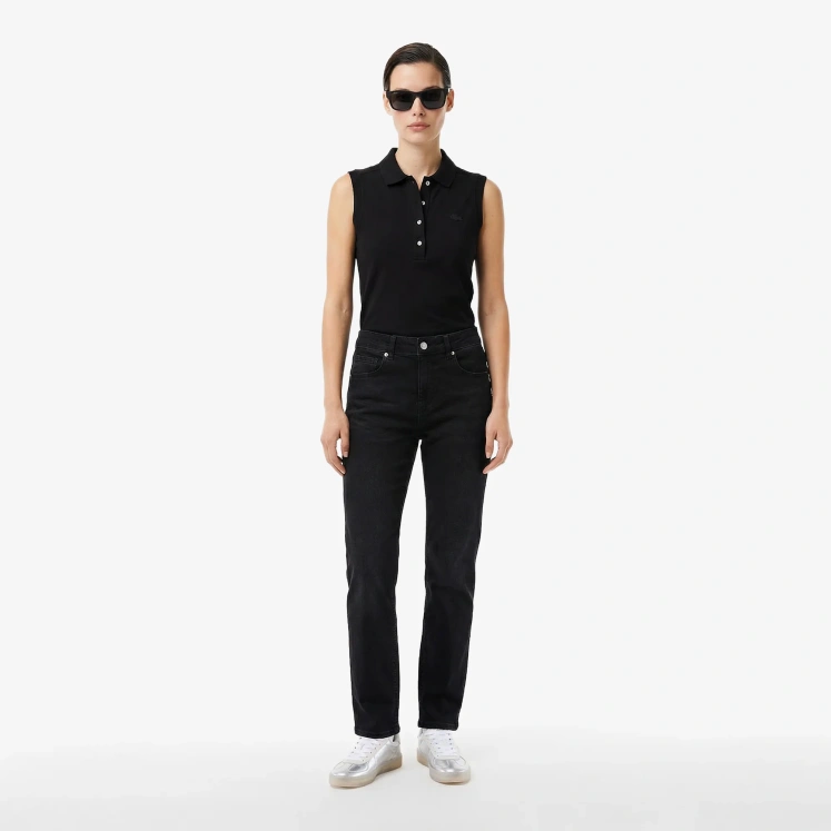 Женские брюки Женские хлопковые джинсы Lacoste