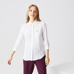 Женская Женская рубашка Lacoste стандартного кроя