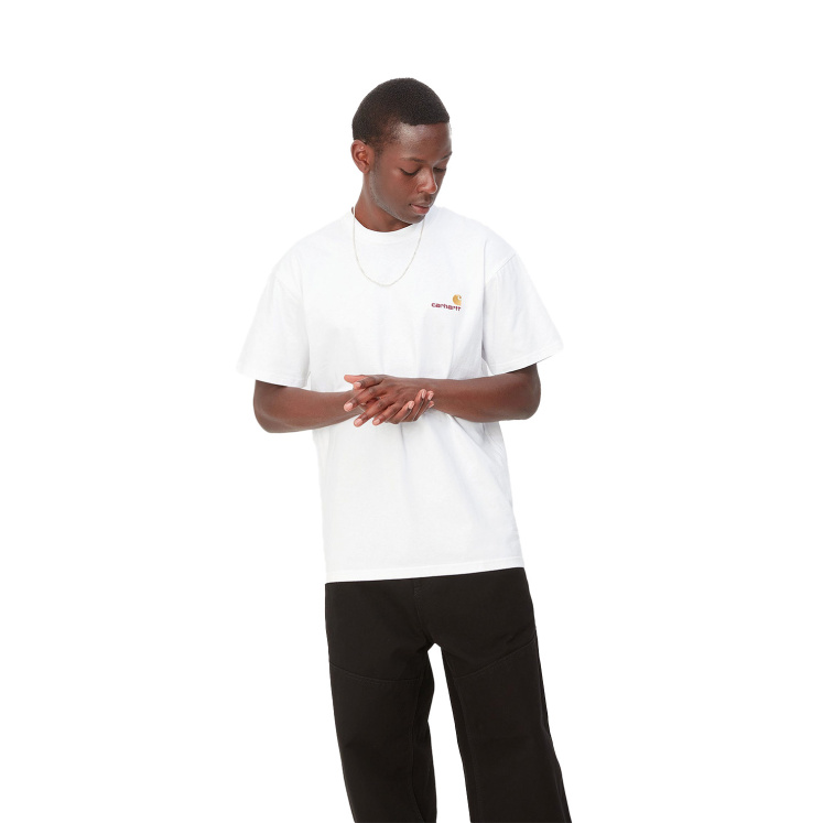 Мужская футболка Carhartt WIP S/S American Script T-SHIRT