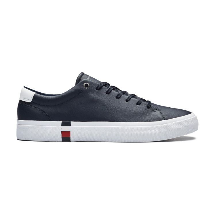 Мужские кеды Tommy Hilfiger FLAG ACCENT LEATHER SNEAKER