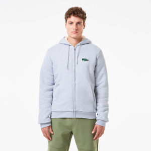 Мужская Мужская утеплённая толстовка Lacoste на молнии