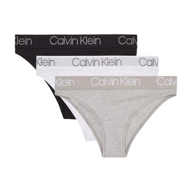 Женское нижнее белье Calvin Klein 3 Pack HIGH LEG TANGA