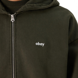 Мужская толстовка OBEY LOWERCASE PIGMENT HOOD