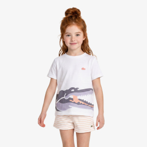 Детская Детская хлопковая футболка Lacoste