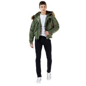 Мужская куртка Alpha Industries N-2B Short Waist Parka (HERITAGE)