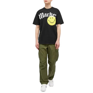 Мужская футболка MARKET Smiley Gothic  T-SHIRT