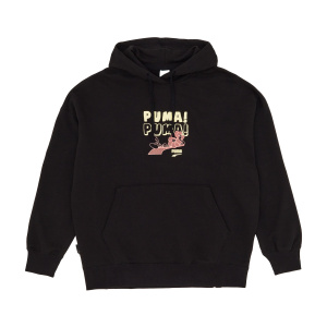Женская толстовка PUMA Downtown Oversized Graphic Hoodie TR