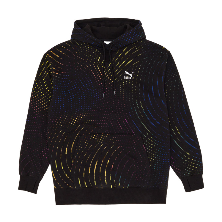Мужская толстовка PUMA SWxP AOP Hoodie FL-AOP