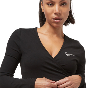 Женский топ Karl Kani CHEST SIGNATURE ESSENTIAL SHORT LACED LS