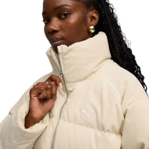 Женская куртка PUMA WARDROBE ESS Corduroy Puffer Jacket