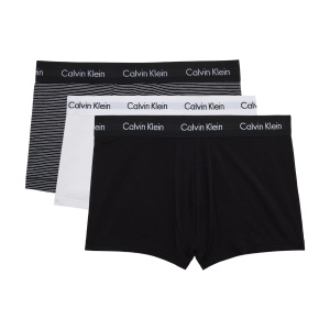 Мужское нижнее белье Calvin Klein 3 Pack Low Rise Trunks
