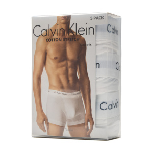 Мужское нижнее белье Calvin Klein 3 Pack Trunks  Cotton Stretch